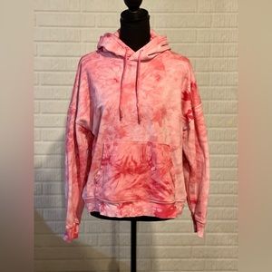 Pink M woman's hoodie